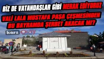 Vali Lala Mustafa Paşa Çeşmesinden Şerbet Akacak mı?